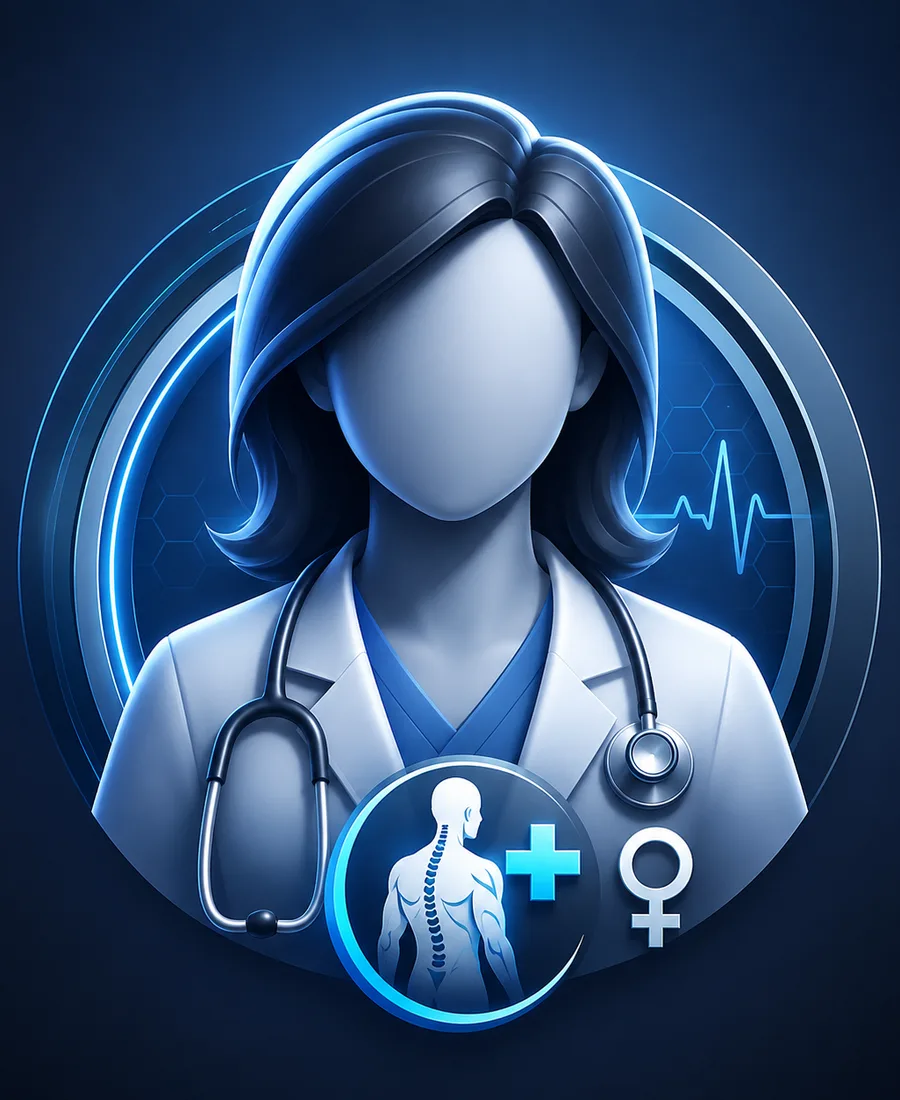 Dr. Ulfat Zahra, Physiotherapist — Female Patients at The Muscular Junction